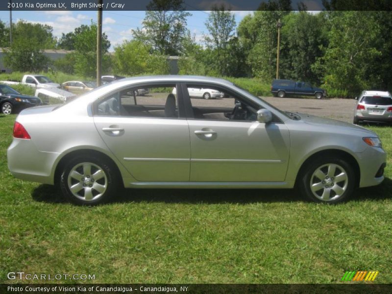 Bright Silver / Gray 2010 Kia Optima LX