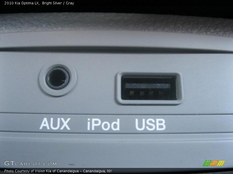 Bright Silver / Gray 2010 Kia Optima LX