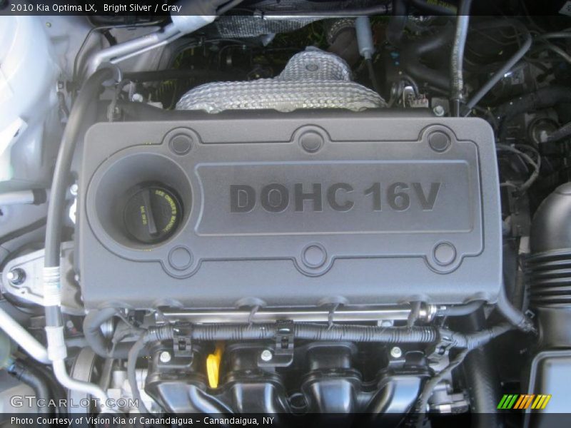 Bright Silver / Gray 2010 Kia Optima LX