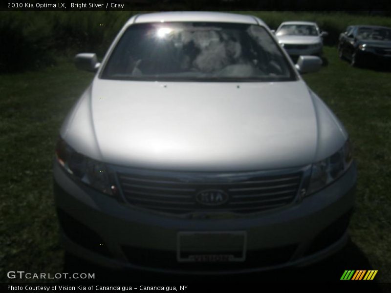 Bright Silver / Gray 2010 Kia Optima LX