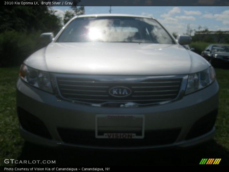 Bright Silver / Gray 2010 Kia Optima LX