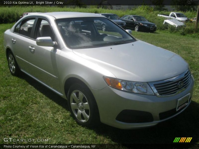 Bright Silver / Gray 2010 Kia Optima LX