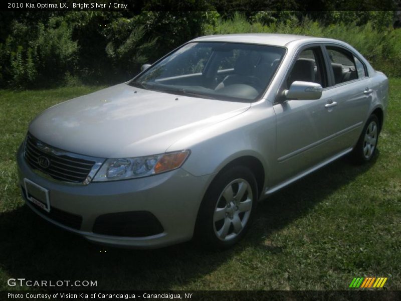 Bright Silver / Gray 2010 Kia Optima LX