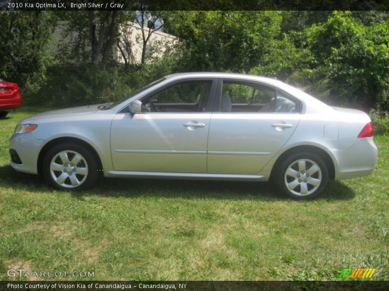 Bright Silver / Gray 2010 Kia Optima LX