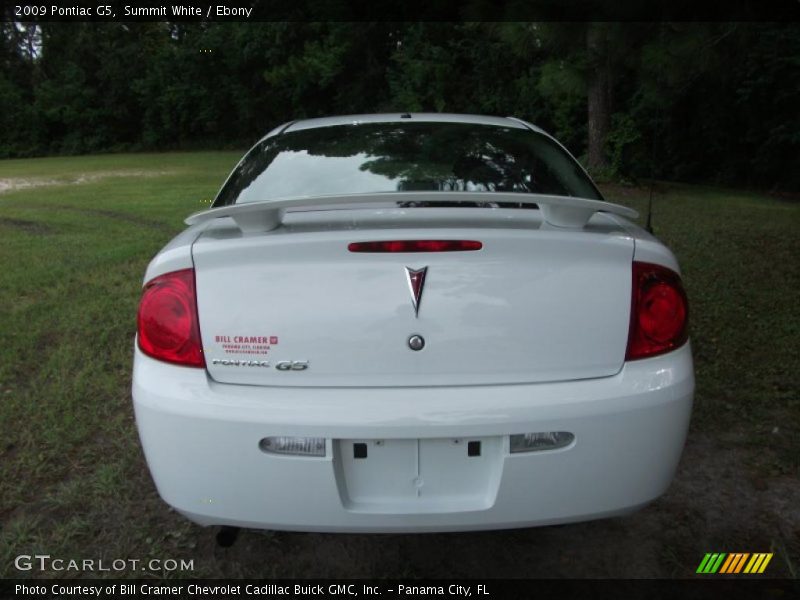 Summit White / Ebony 2009 Pontiac G5