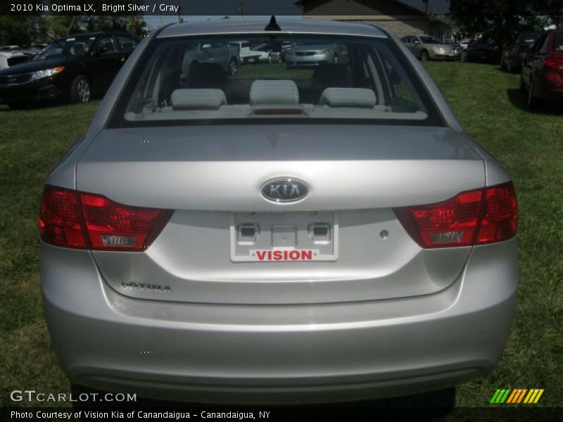Bright Silver / Gray 2010 Kia Optima LX