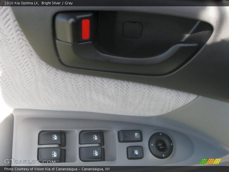 Bright Silver / Gray 2010 Kia Optima LX