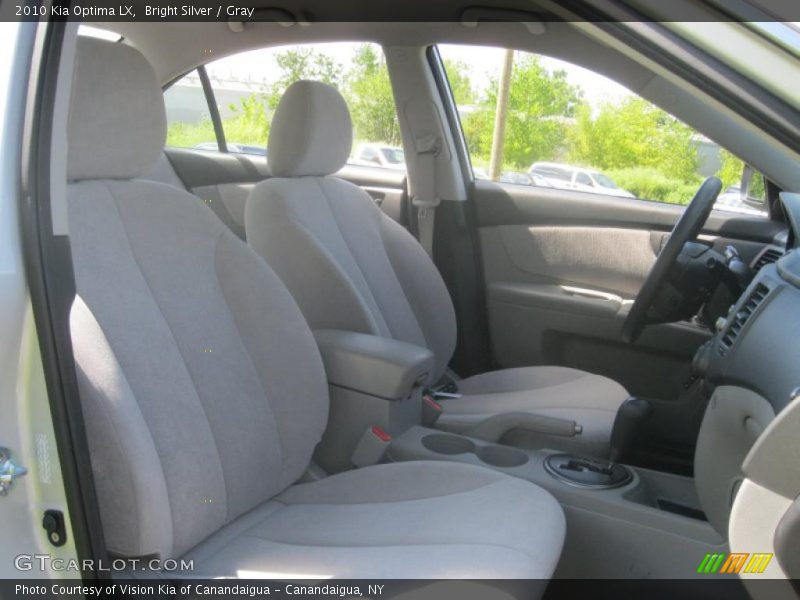 Bright Silver / Gray 2010 Kia Optima LX