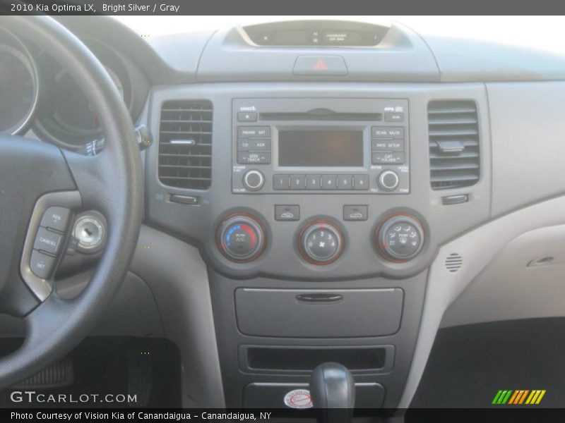 Bright Silver / Gray 2010 Kia Optima LX