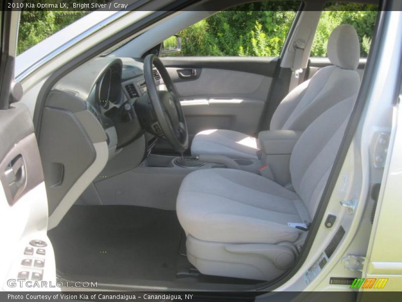Bright Silver / Gray 2010 Kia Optima LX