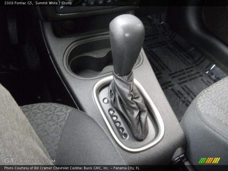 Summit White / Ebony 2009 Pontiac G5