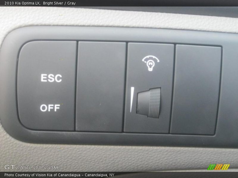 Bright Silver / Gray 2010 Kia Optima LX