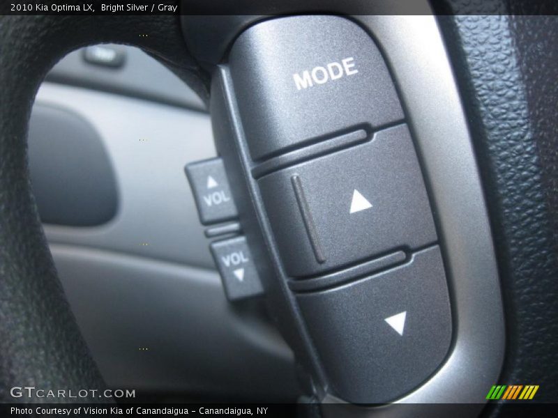 Bright Silver / Gray 2010 Kia Optima LX