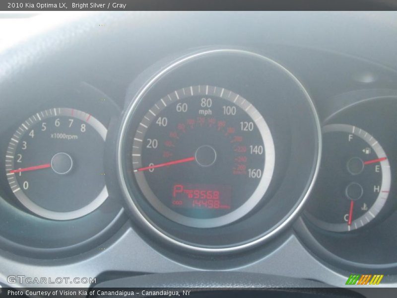 Bright Silver / Gray 2010 Kia Optima LX