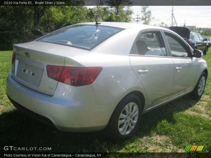 Bright Silver / Stone 2010 Kia Forte EX