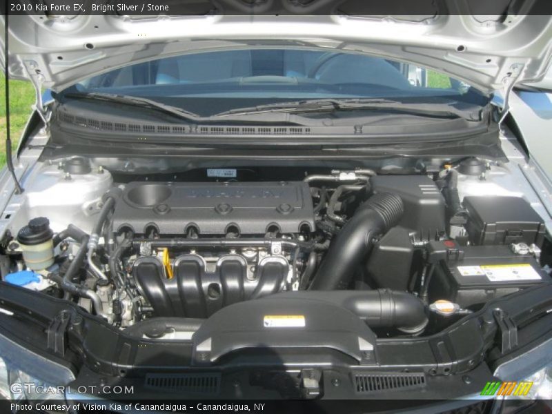 Bright Silver / Stone 2010 Kia Forte EX
