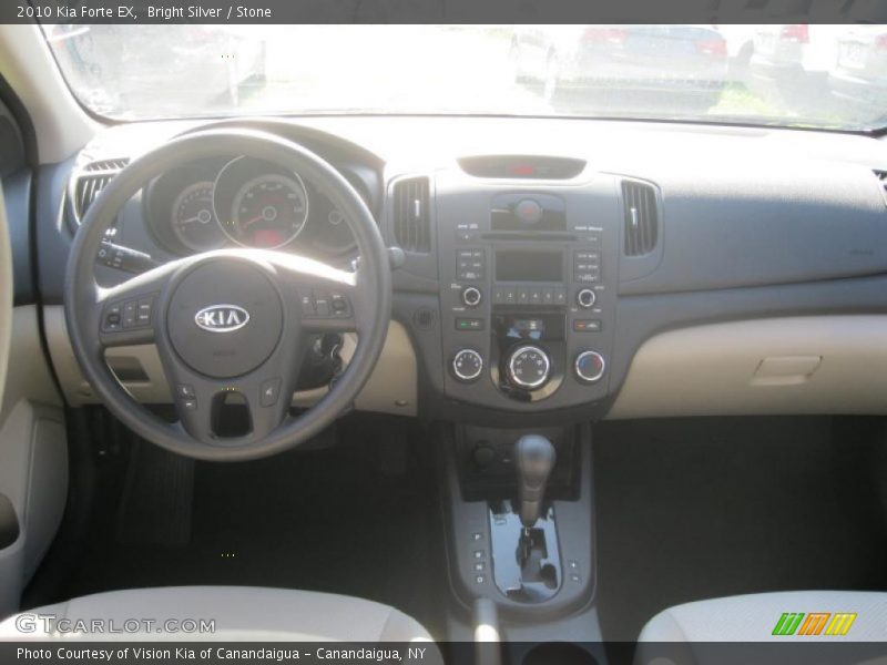 Bright Silver / Stone 2010 Kia Forte EX