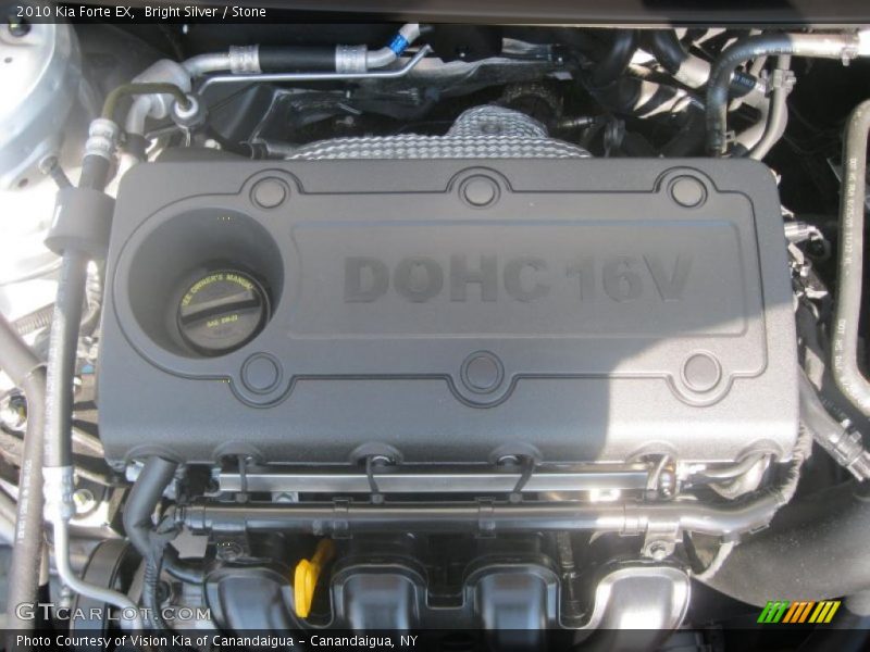 Bright Silver / Stone 2010 Kia Forte EX