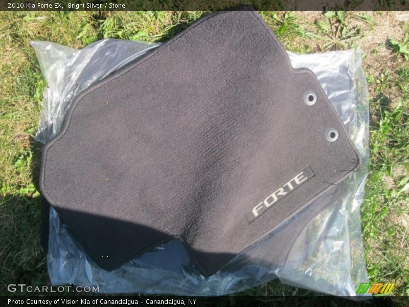 Bright Silver / Stone 2010 Kia Forte EX