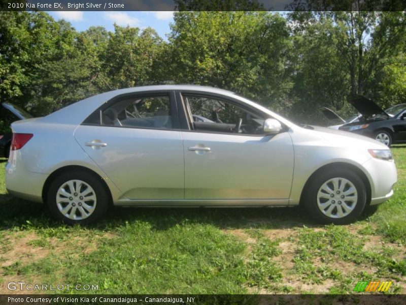 Bright Silver / Stone 2010 Kia Forte EX