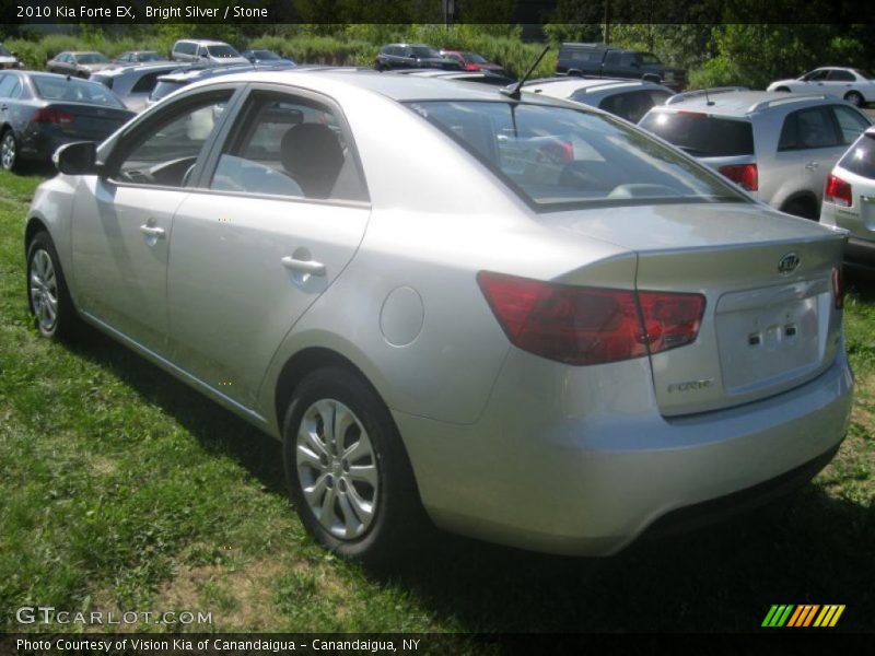 Bright Silver / Stone 2010 Kia Forte EX