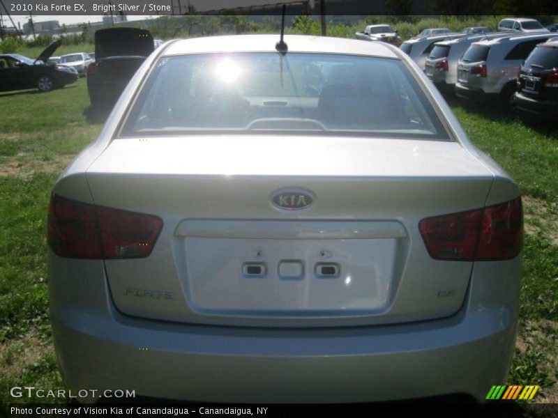 Bright Silver / Stone 2010 Kia Forte EX