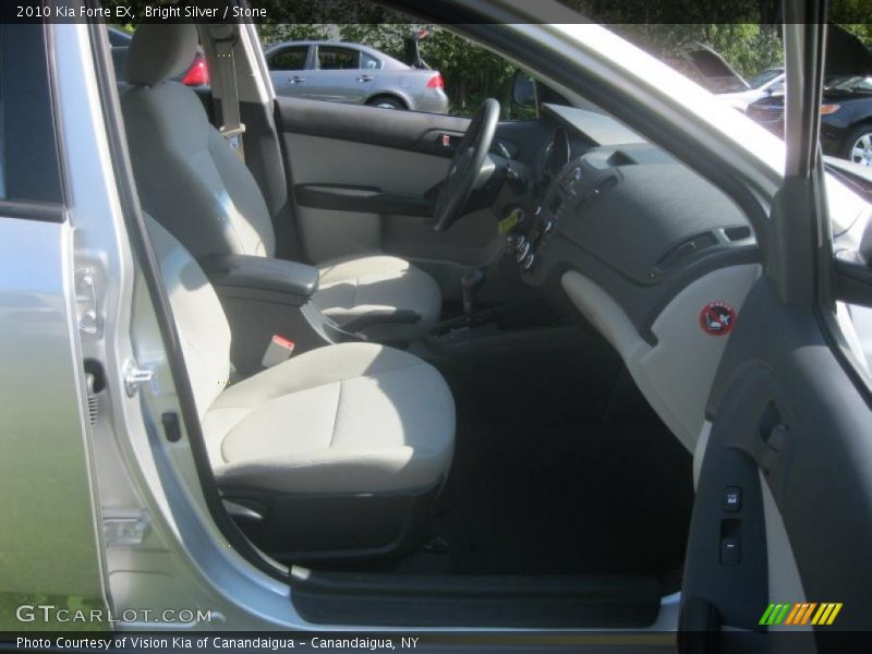Bright Silver / Stone 2010 Kia Forte EX