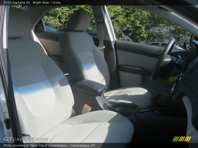 Bright Silver / Stone 2010 Kia Forte EX