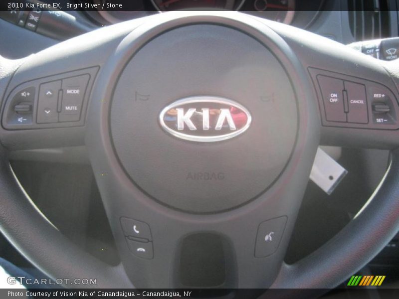Bright Silver / Stone 2010 Kia Forte EX