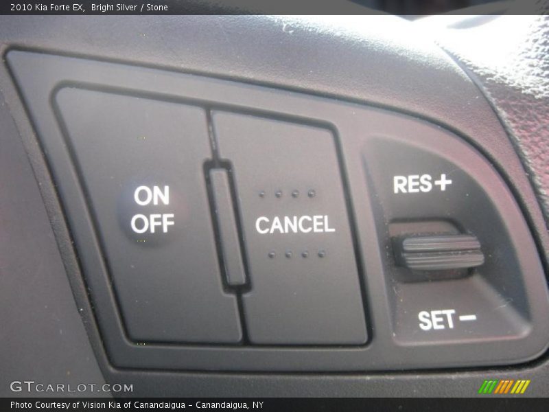 Bright Silver / Stone 2010 Kia Forte EX