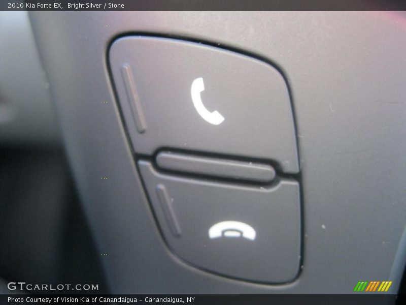 Bright Silver / Stone 2010 Kia Forte EX