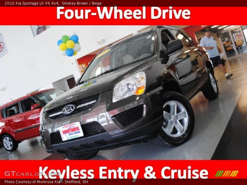 Smokey Brown / Beige 2010 Kia Sportage LX V6 4x4
