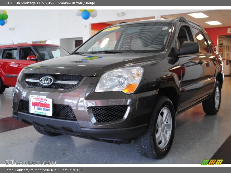 Smokey Brown / Beige 2010 Kia Sportage LX V6 4x4