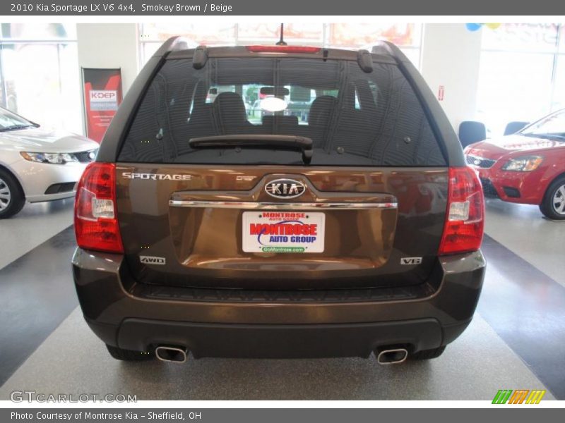 Smokey Brown / Beige 2010 Kia Sportage LX V6 4x4