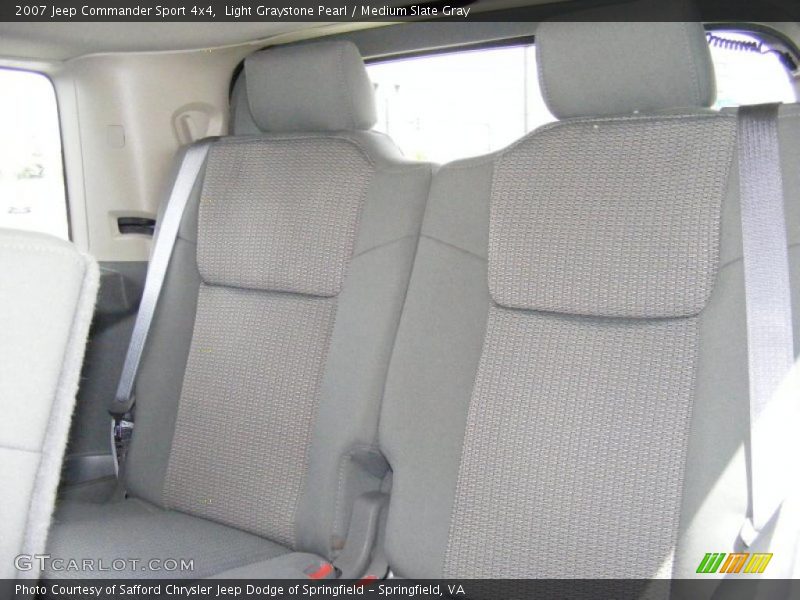 Light Graystone Pearl / Medium Slate Gray 2007 Jeep Commander Sport 4x4