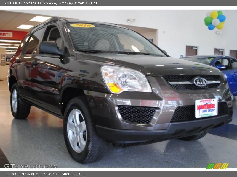 Smokey Brown / Beige 2010 Kia Sportage LX V6 4x4