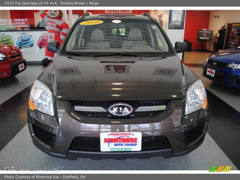 Smokey Brown / Beige 2010 Kia Sportage LX V6 4x4