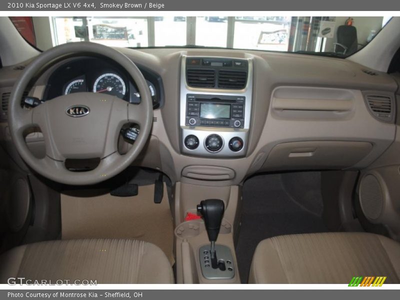 Smokey Brown / Beige 2010 Kia Sportage LX V6 4x4