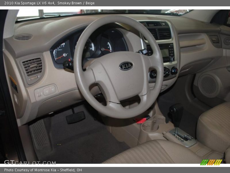 Smokey Brown / Beige 2010 Kia Sportage LX V6 4x4