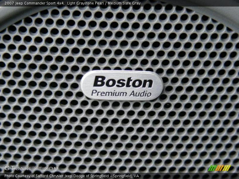 Light Graystone Pearl / Medium Slate Gray 2007 Jeep Commander Sport 4x4