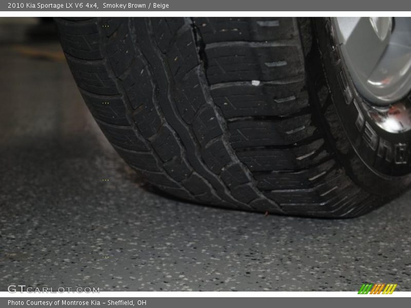Smokey Brown / Beige 2010 Kia Sportage LX V6 4x4