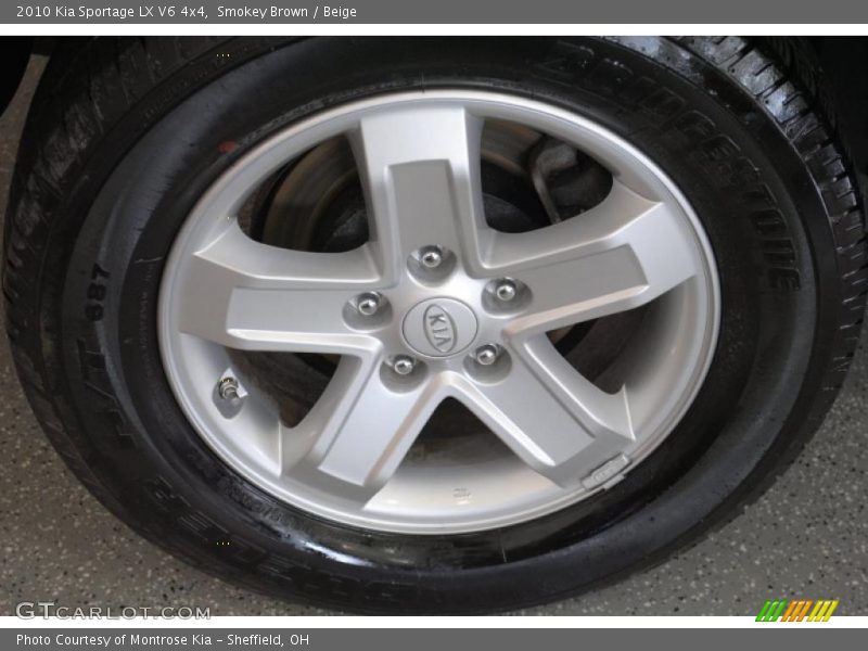 Smokey Brown / Beige 2010 Kia Sportage LX V6 4x4