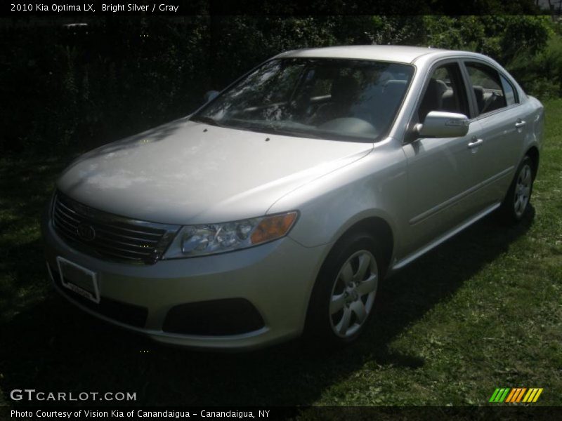 Bright Silver / Gray 2010 Kia Optima LX