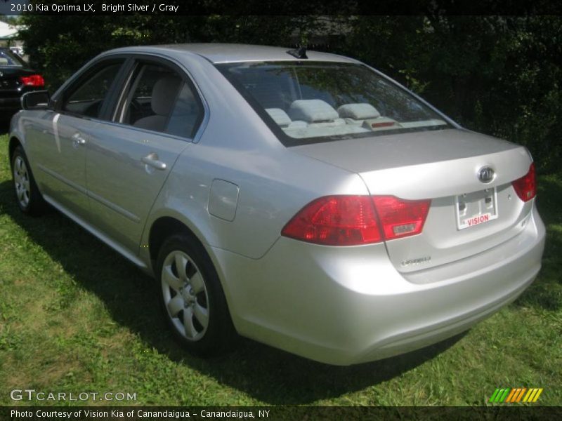 Bright Silver / Gray 2010 Kia Optima LX