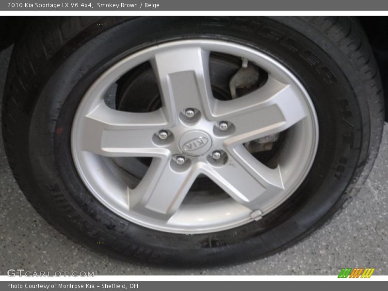 Smokey Brown / Beige 2010 Kia Sportage LX V6 4x4