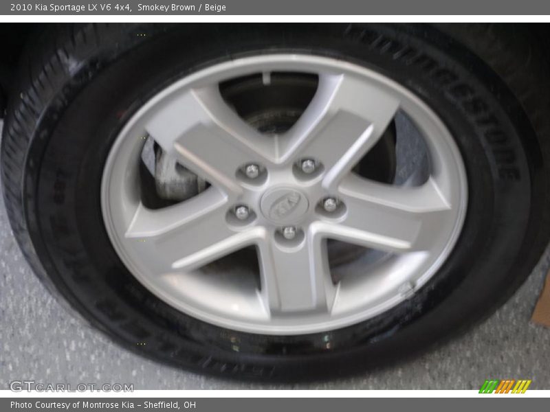 Smokey Brown / Beige 2010 Kia Sportage LX V6 4x4
