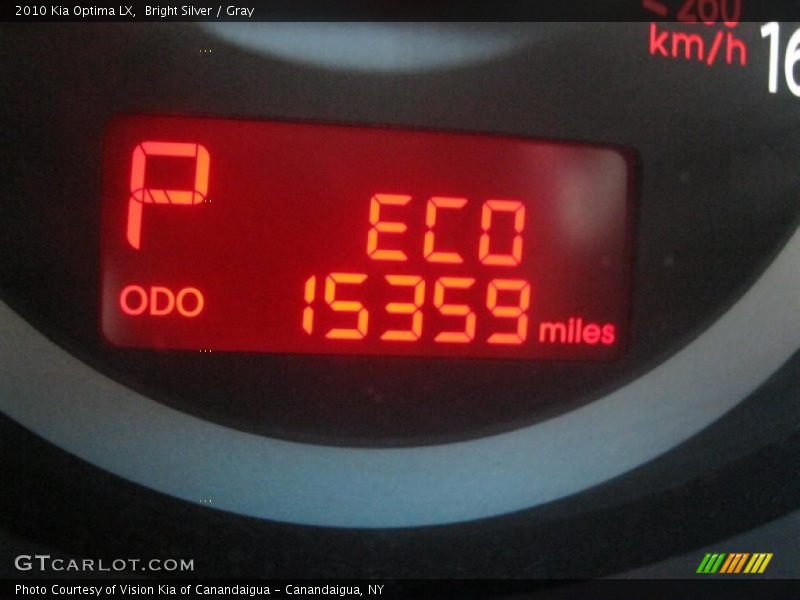 Bright Silver / Gray 2010 Kia Optima LX