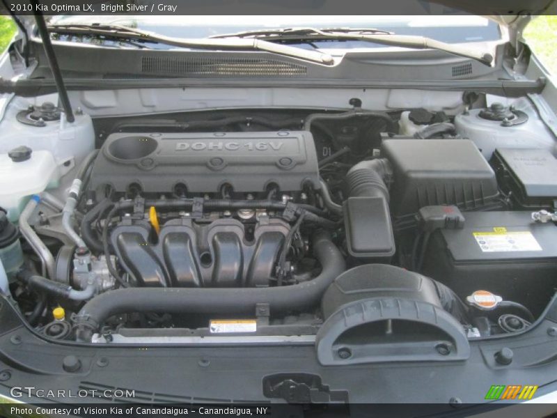 Bright Silver / Gray 2010 Kia Optima LX