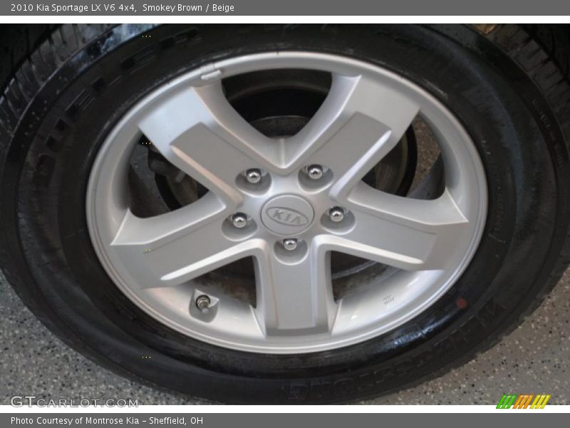 Smokey Brown / Beige 2010 Kia Sportage LX V6 4x4