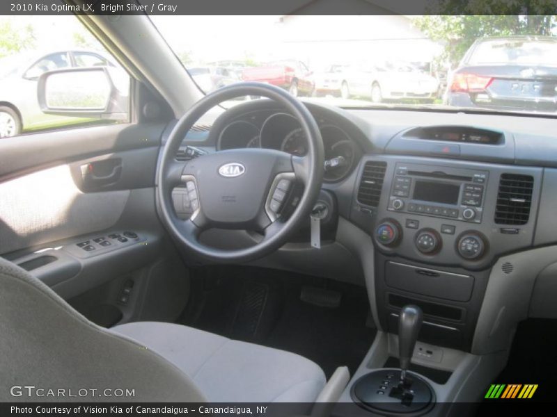Bright Silver / Gray 2010 Kia Optima LX